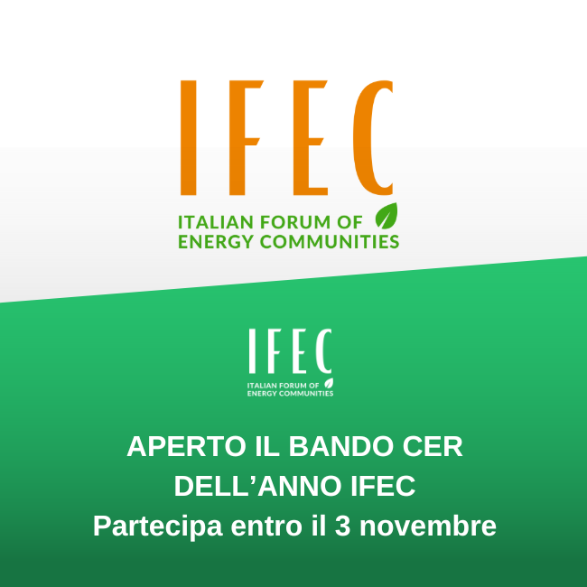 <p>Bando CER dell'anno IFEC 2025</p>
